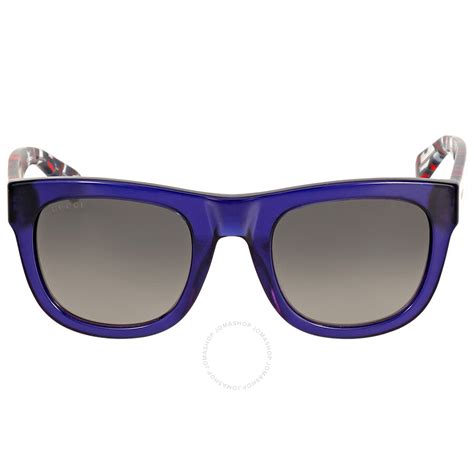 gucci sunglasses blue and white|Gucci sunglasses for less.